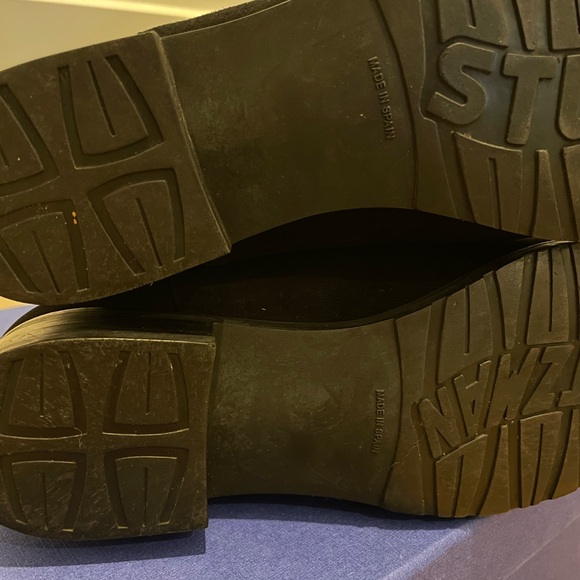 Stuart Weitzman Iconic Black Suede Over-the-Knee Boots Size 6 EUC - Picture 7 of 8